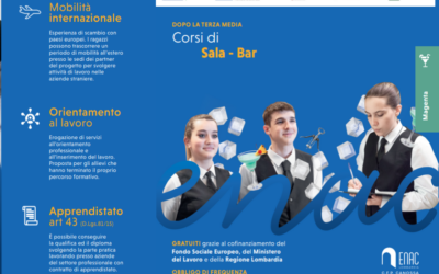 Nuovo: Operatore della ristorazione – Allestimento sala e somministrazione piatti e bevande