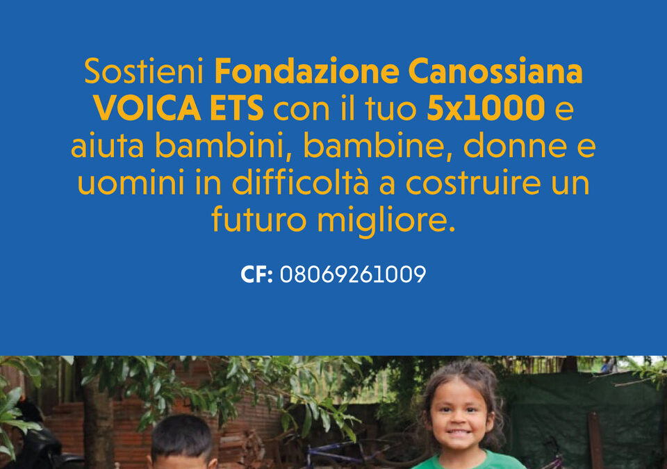 SOSTIENI Fondazione Canossiana VOICA ETS